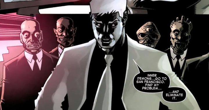 Mr. Negative : un ennemi entre lumière et obscurité