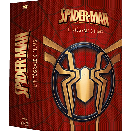 DVD Film Spiderman - L'intégrale : 8 Films
