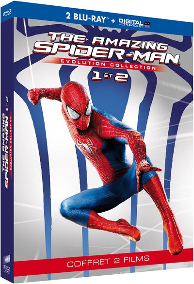 DVD Film Spiderman - Legacy The Amazing Spiderman 1 & 2 Blu-Ray