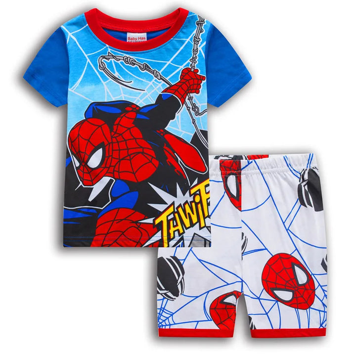 Ensemble Pyjama pour Enfant Spiderman en Combat