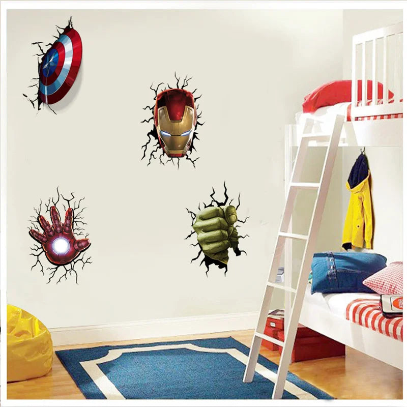 Stickers Masque de Spiderman