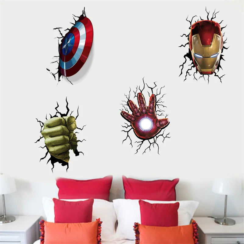 Stickers Masque de Spiderman