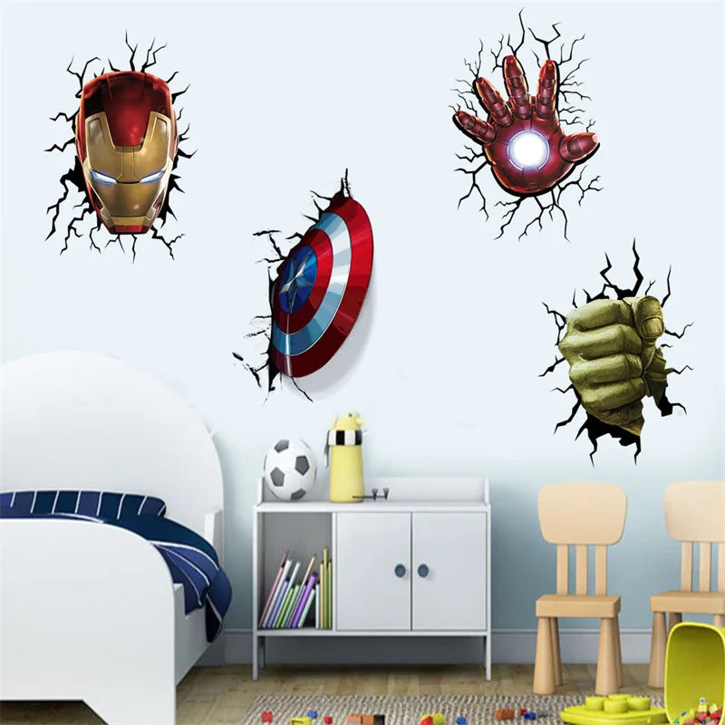 Stickers Masque de Spiderman