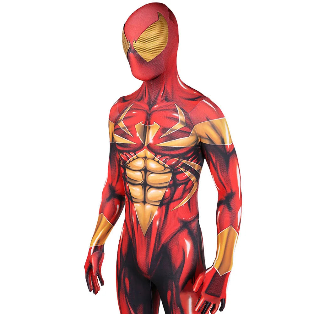 Costume Spiderman Iron Gold