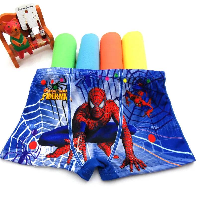 Caleçon Spiderman Cartoon pour Enfant