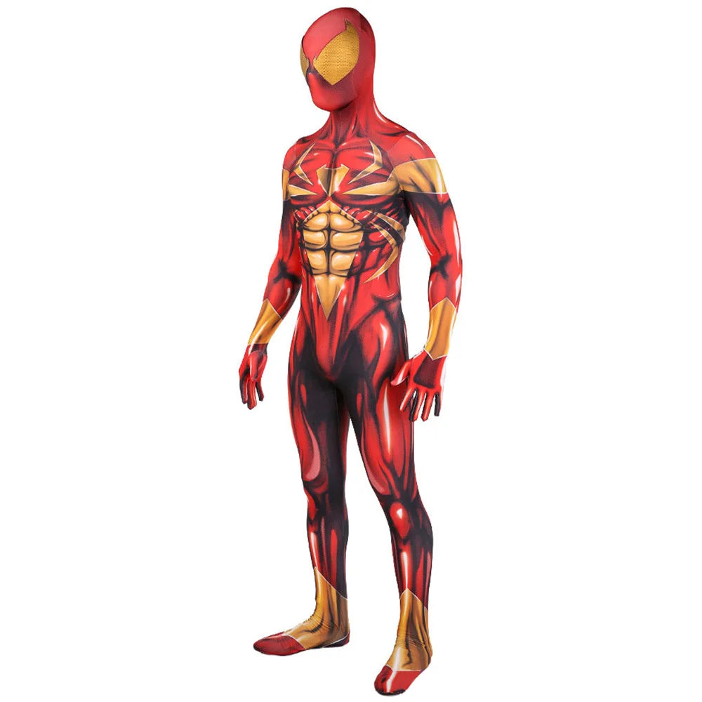 Costume Spiderman Iron Gold