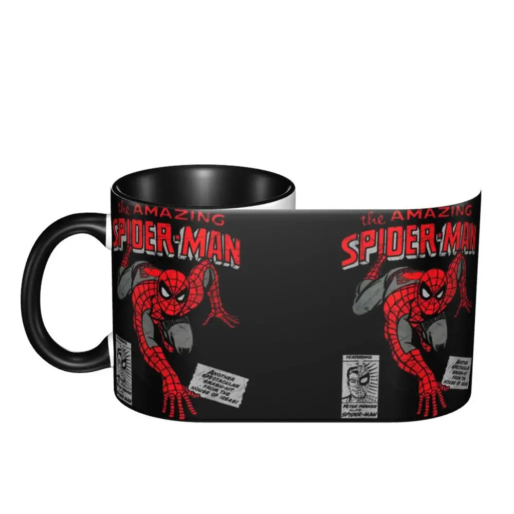 Mug Spiderman sur une Toile