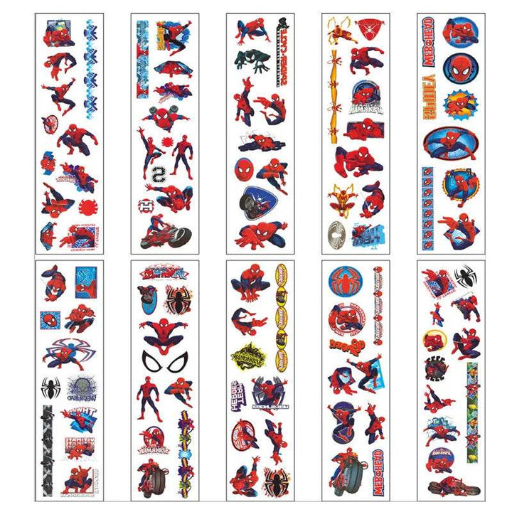 Tatouages Spiderman pour Enfant
