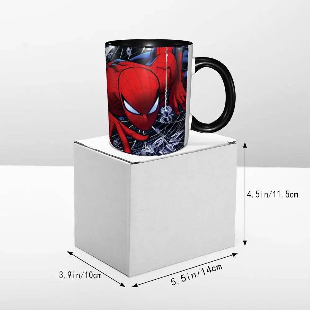 Mug Spiderman sur une Toile