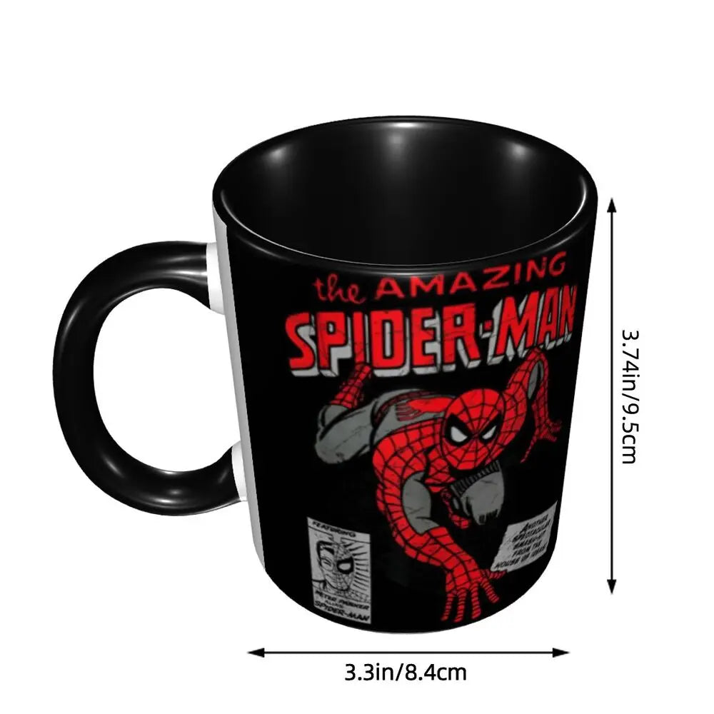 Mug Spiderman sur une Toile