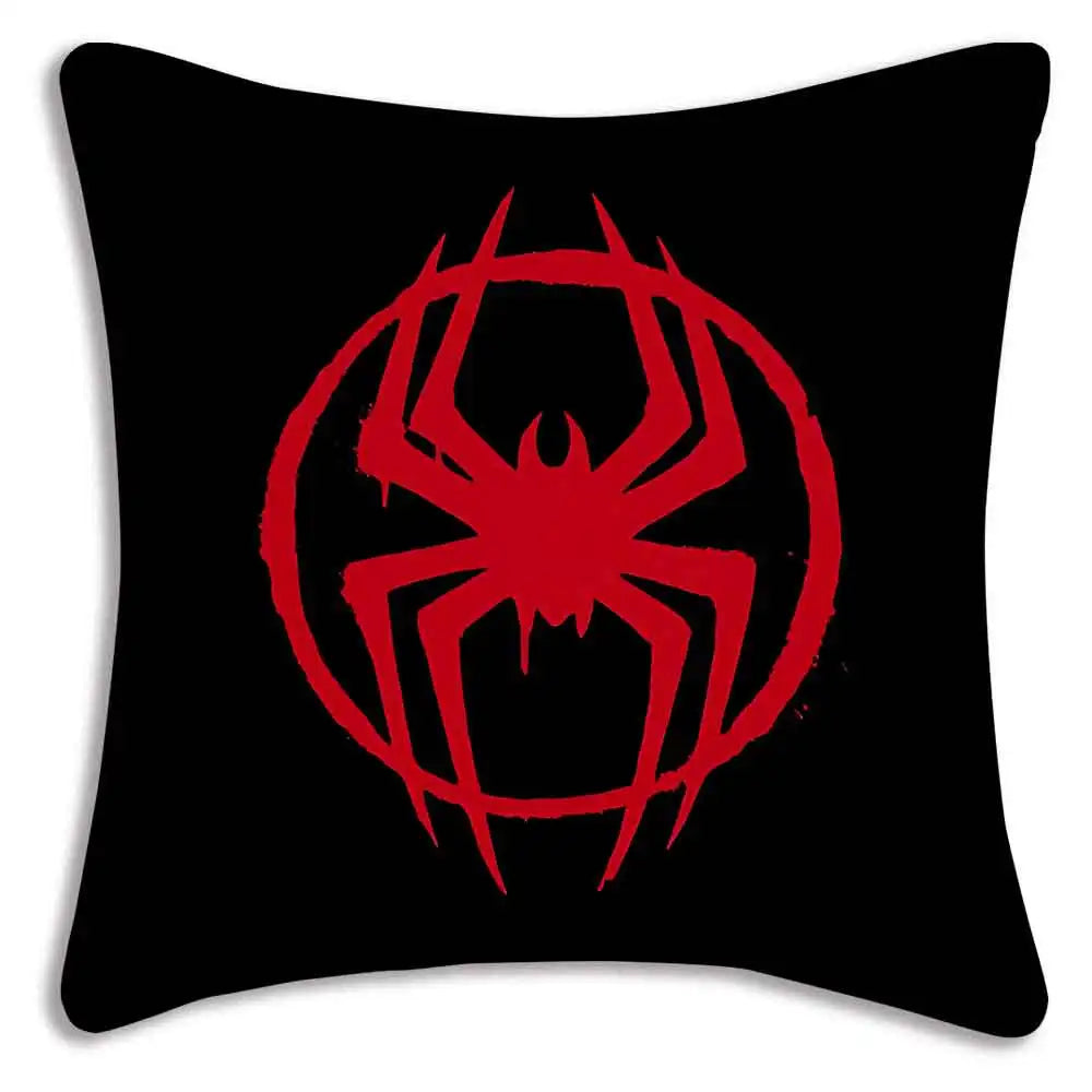 Housse de Coussin Spiderman Logo Araignée