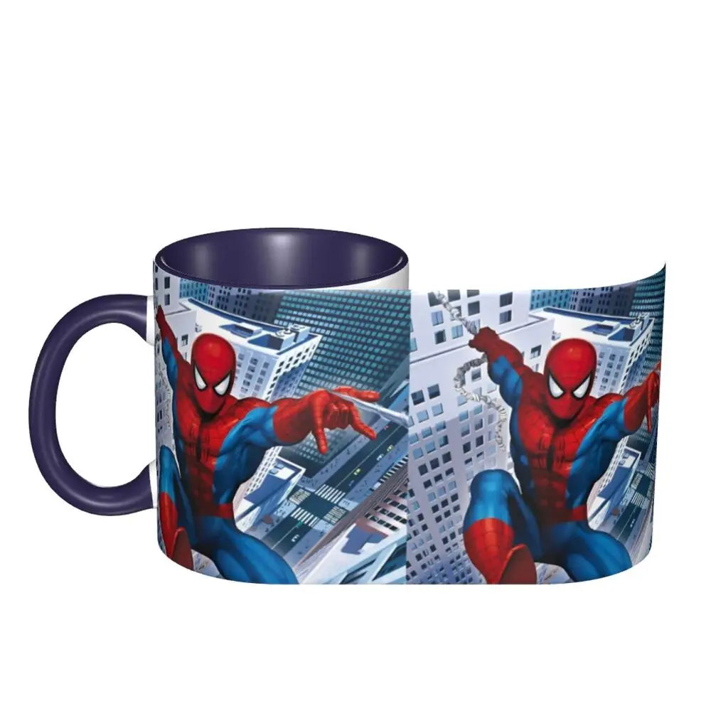 Mug Spiderman en Combat