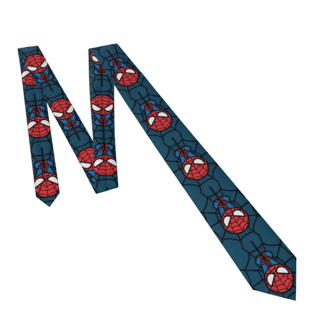 Cravate Spiderman Blanche et Rouge
