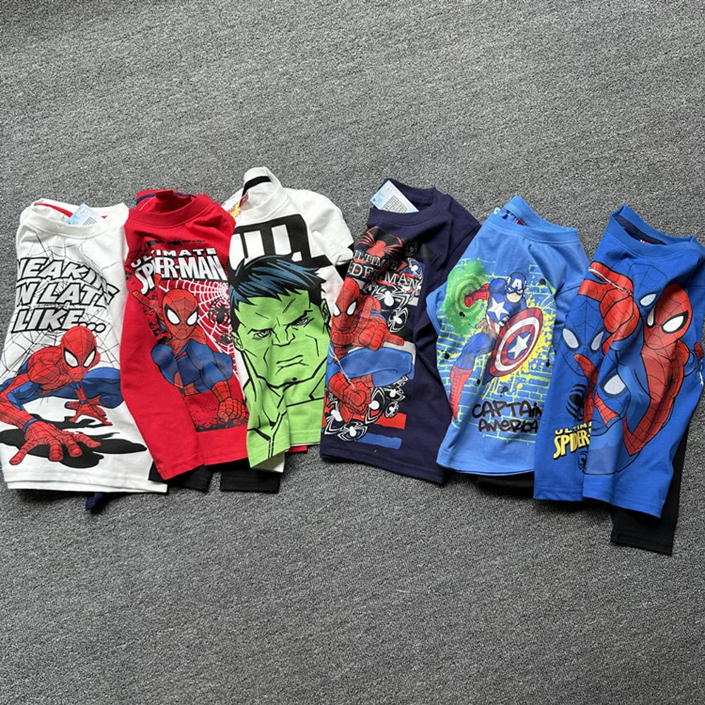 T-Shirt Spider-Man Manche Longue pour Enfant Peter Parker