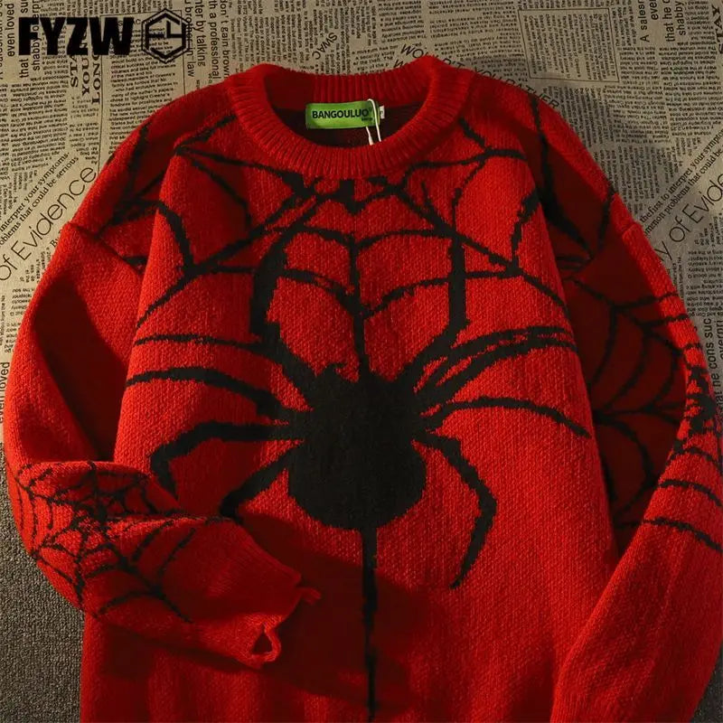 Pull Spider-Man doux et ample à col rond