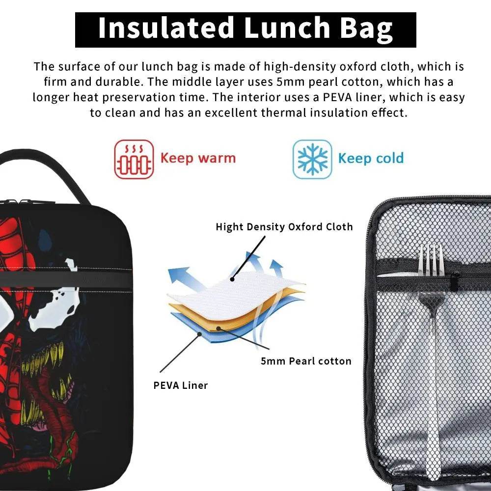 Lunch Bag Masque de Spiderman
