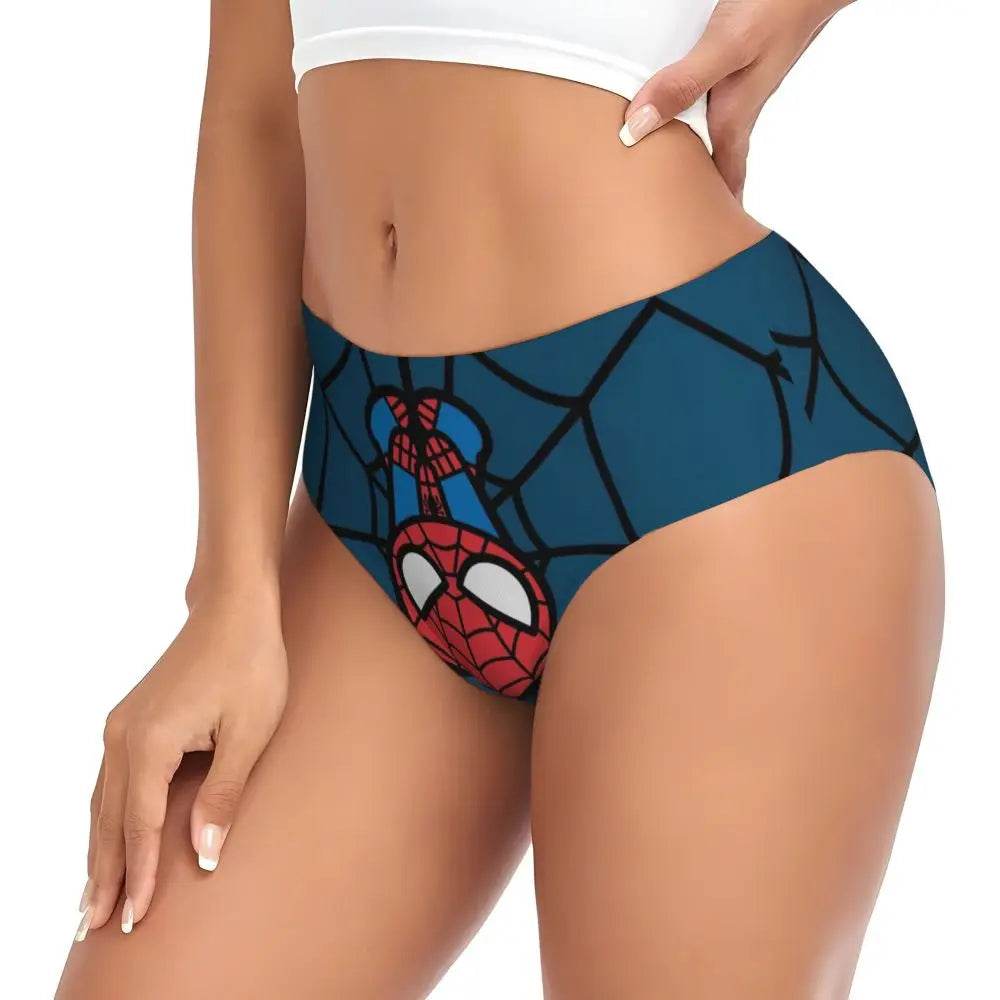 Culotte Spiderman Noir et Blanc Retro