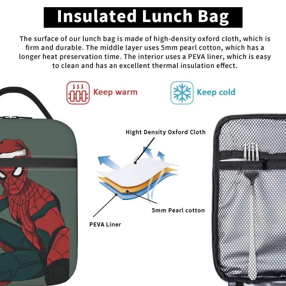 Lunch Bag Masque de Spiderman