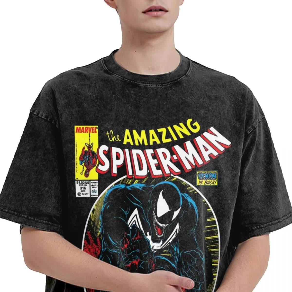 T-Shirt The Amazing Spiderman et Venom