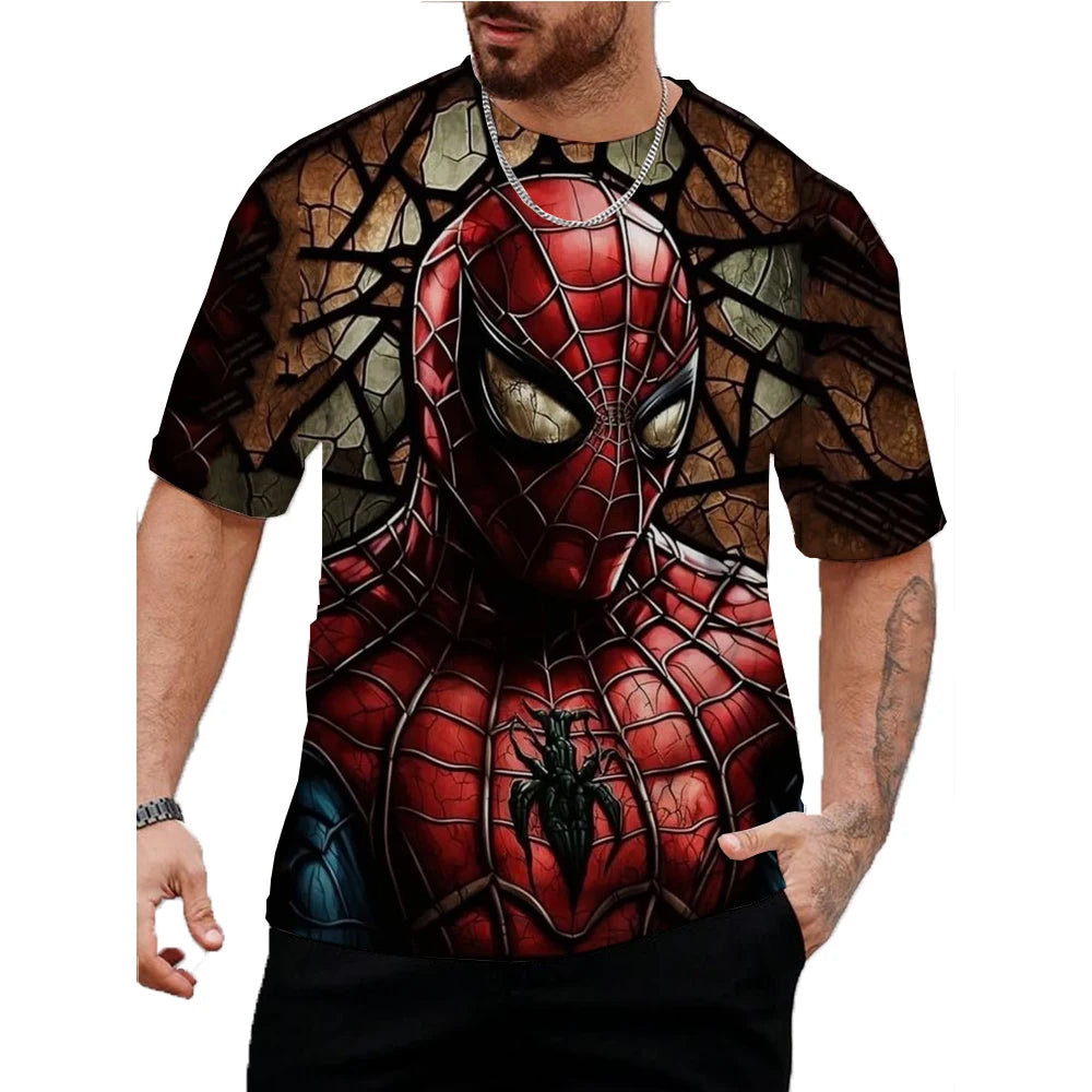 T-Shirt Spiderman Oversize