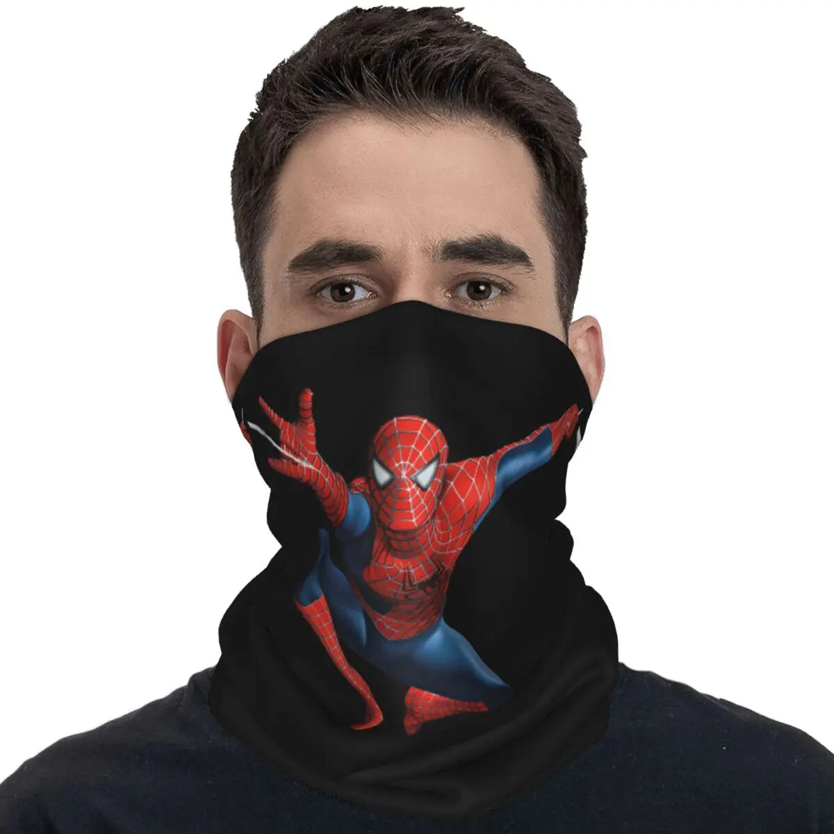 Cagoule Spiderman Noir
