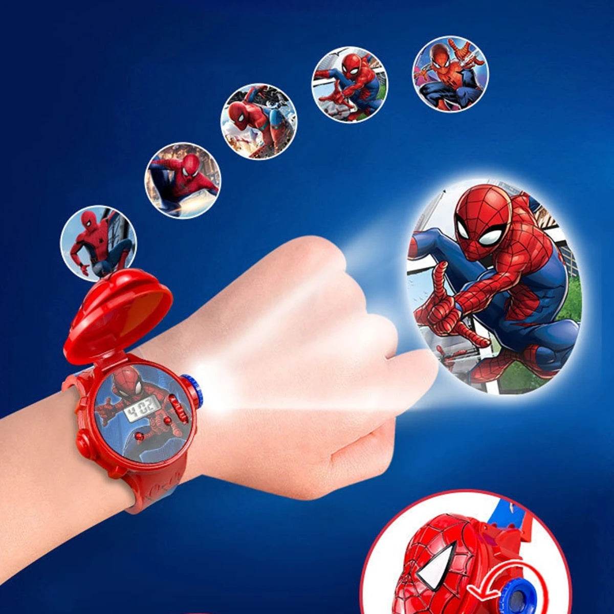 Montre Numérique pour Enfant Spiderman