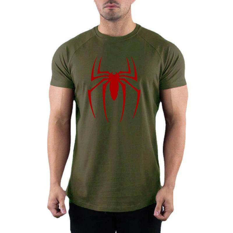 T-Shirt Logo de Spiderman Slim Fit