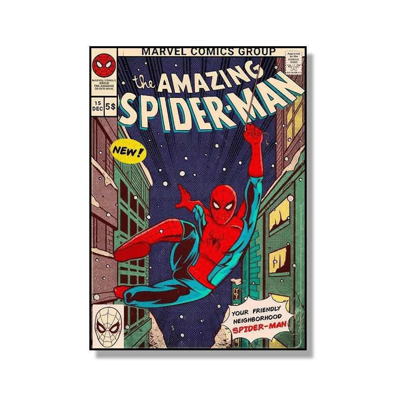 Poster Vintage Spider-Man
