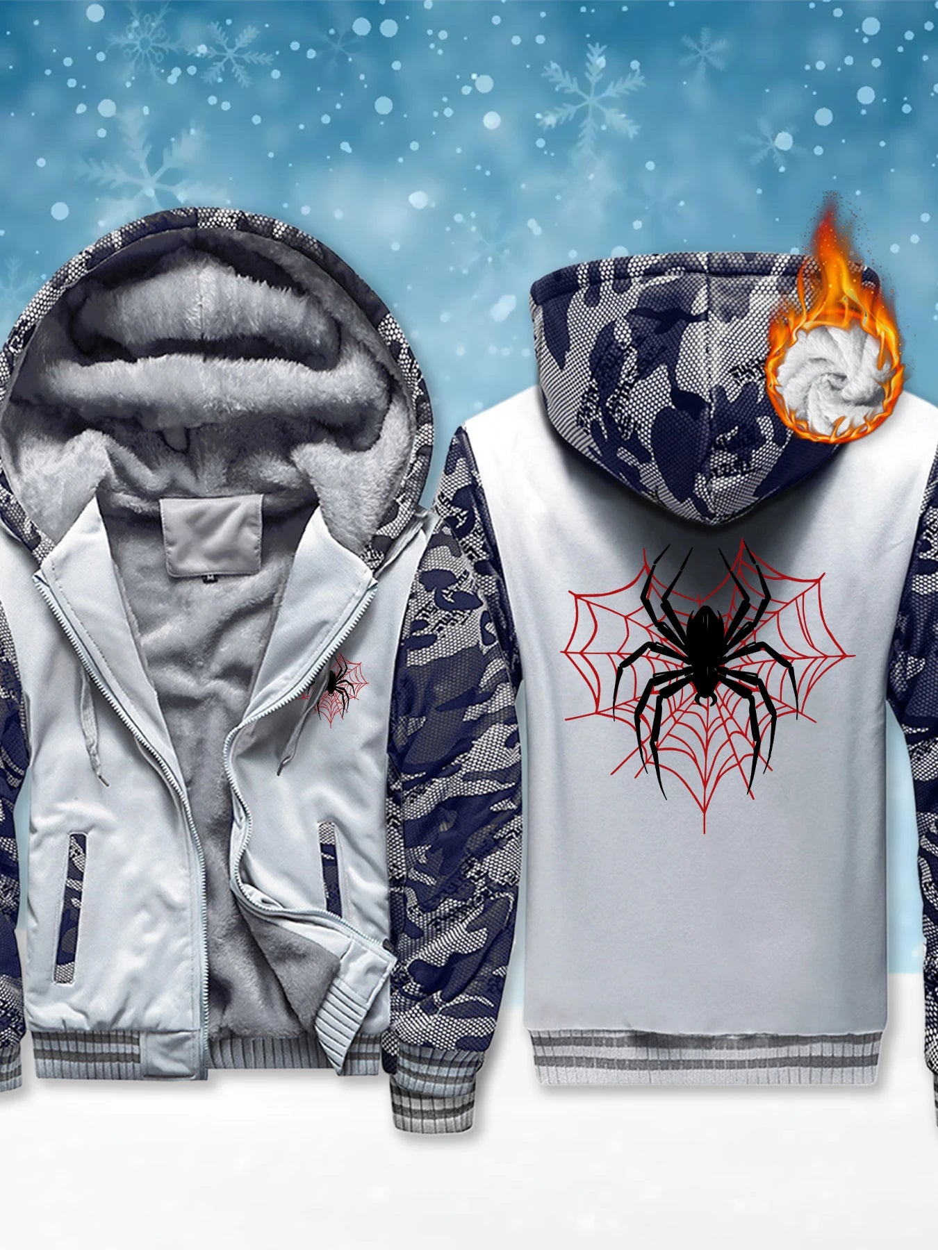 Veste Spider-Man pour Homme Chaude