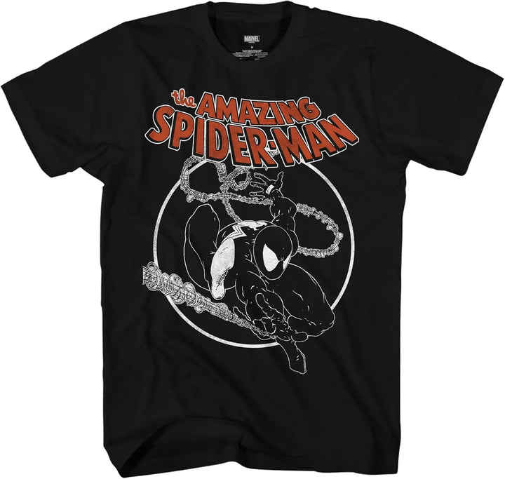 T-Shirt Spiderman Noir