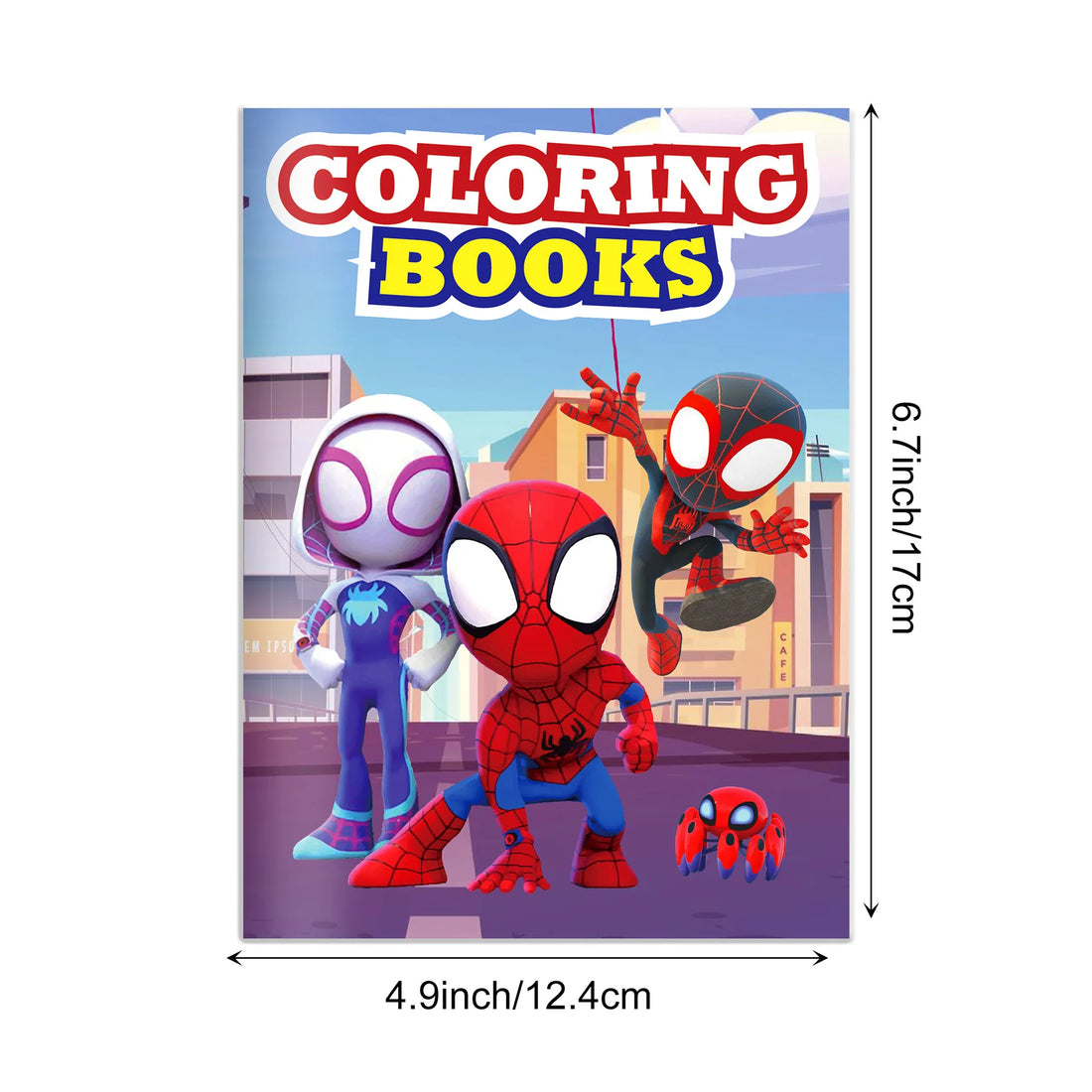 Livre de Dessin et Coloriage Spiderman