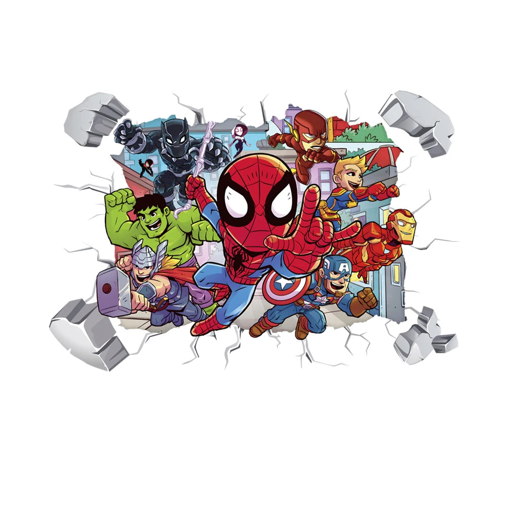 Stickers Spiderman New Generation