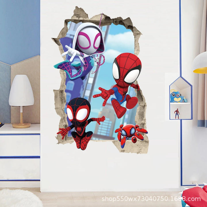 Stickers Spiderman - Spidey et ses Amis