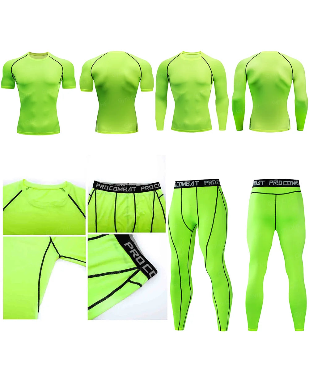 Pack Complet de Compression Spider-Man (Gilet-T-shirt-legging-short)