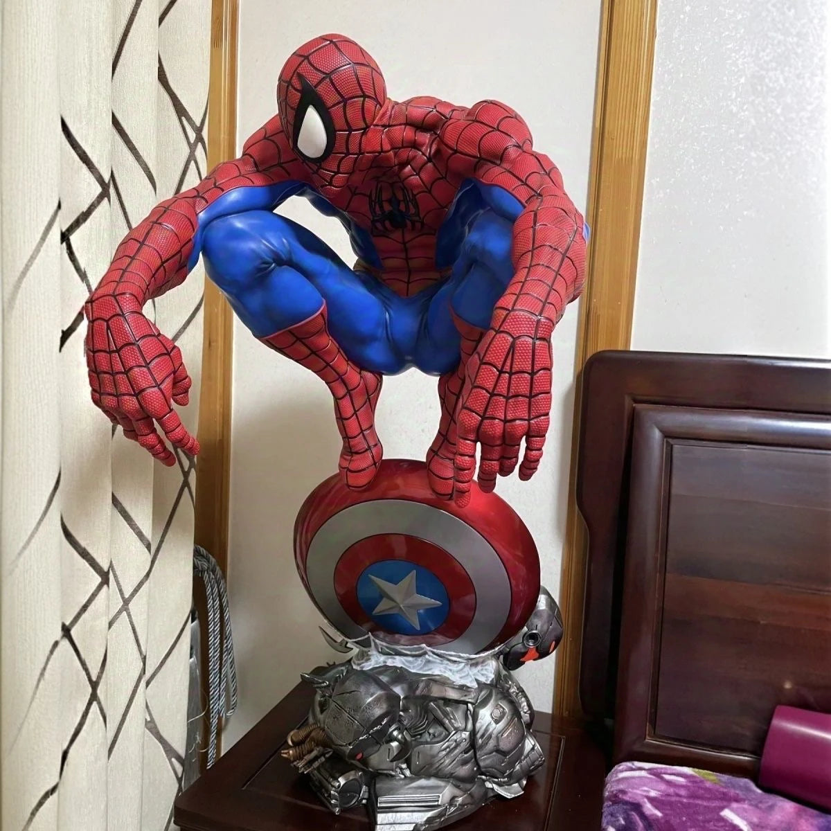 Figurine Géante Carton © Spiderman 173cm - Location et Vente Figurine Géante Carton © Spiderman 173cm - Location et Vente