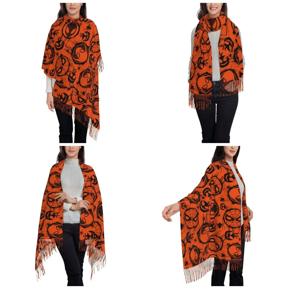 Chal de máscara de Spiderman