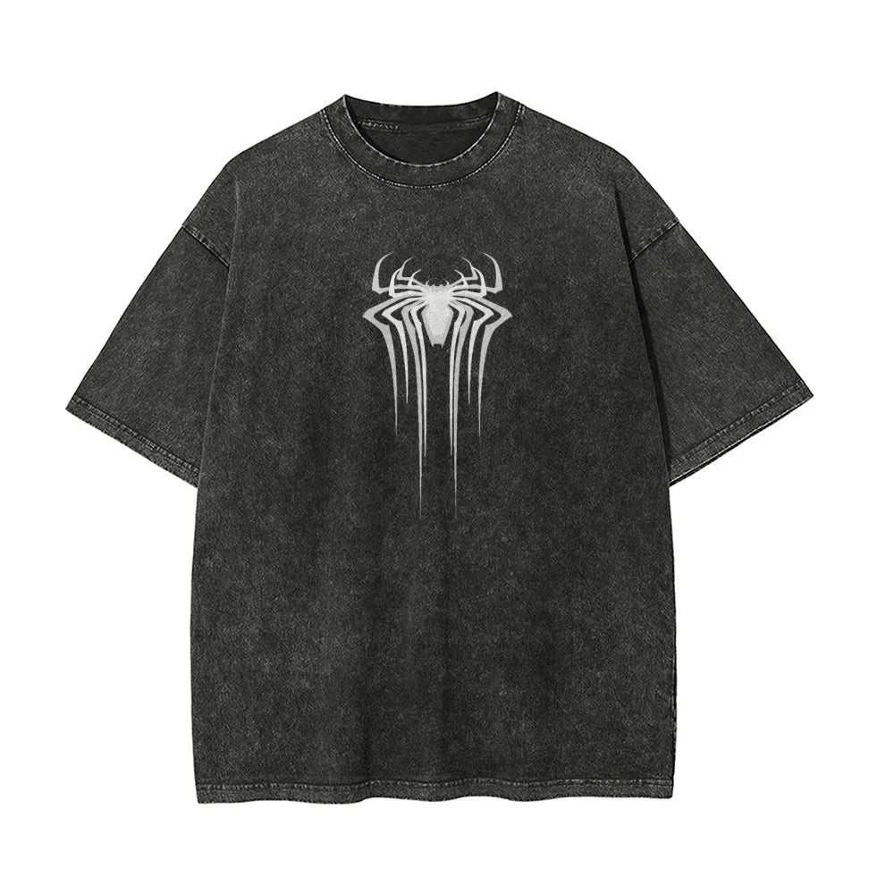 T-Shirt Oversize Spiderman Noir - Symbiote