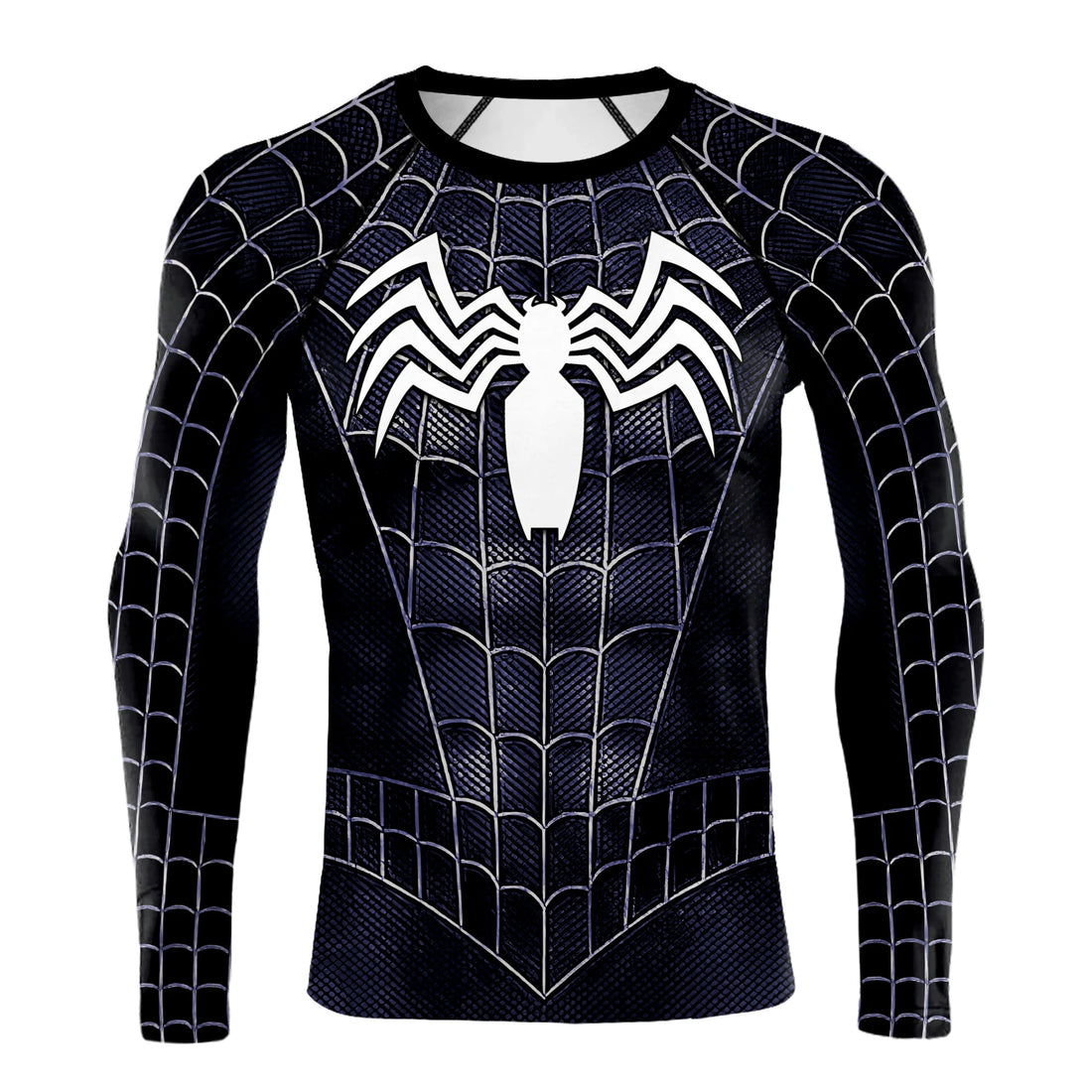 T-Shirt de Compression Manche Longue Spider-Man Noir Symbiote