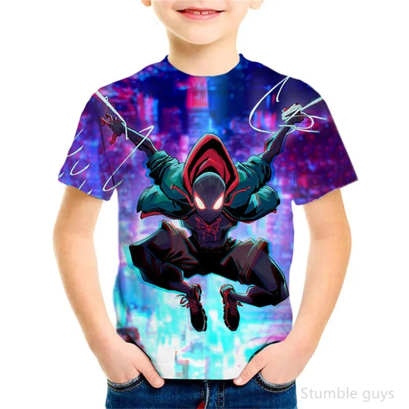 T-Shirt Spider-Man pour Enfant Miles Morales
