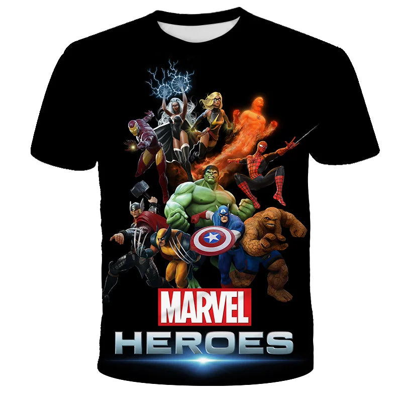 T-Shirt Spider-Man Noir pour Enfant Motif Symbiote