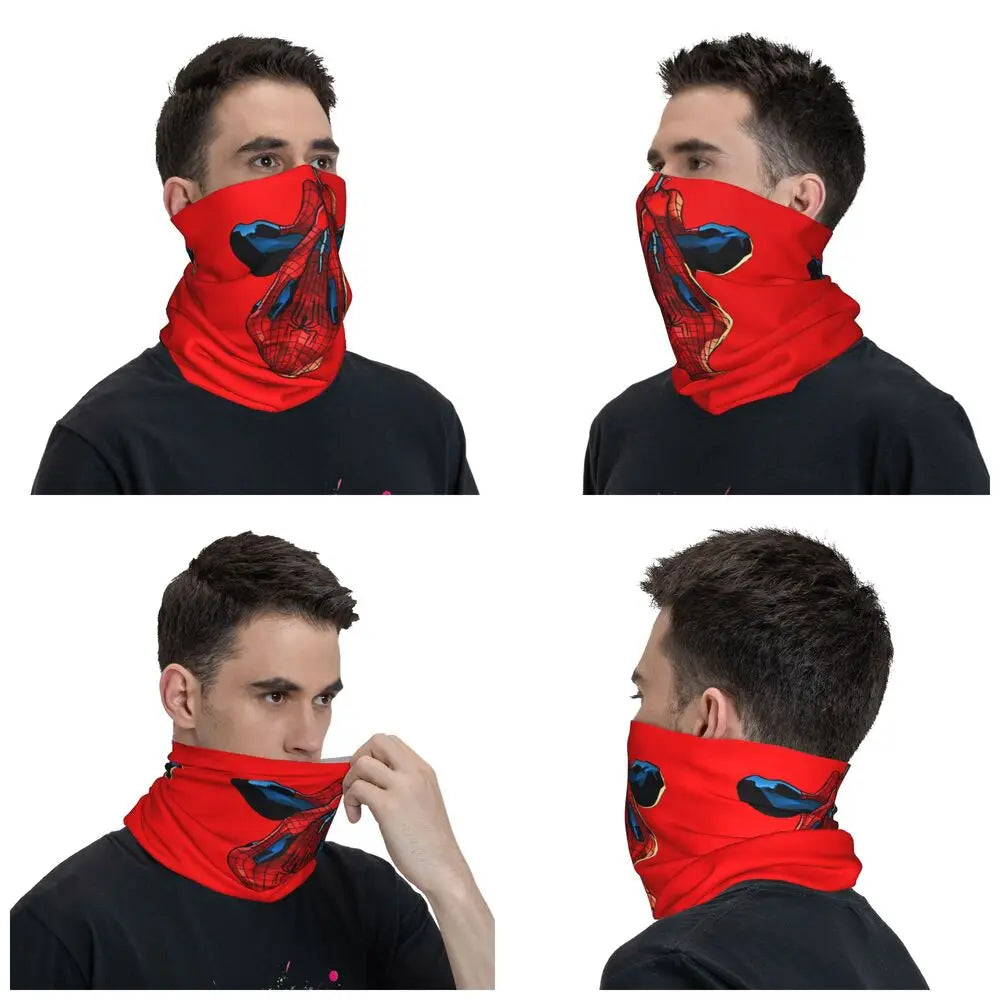 Passamontagna con maschera di Spiderman