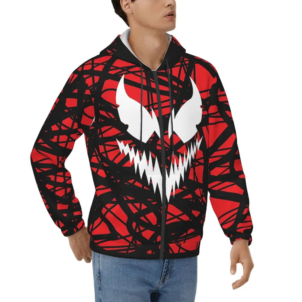 Pull Zip Spiderman - Carnage