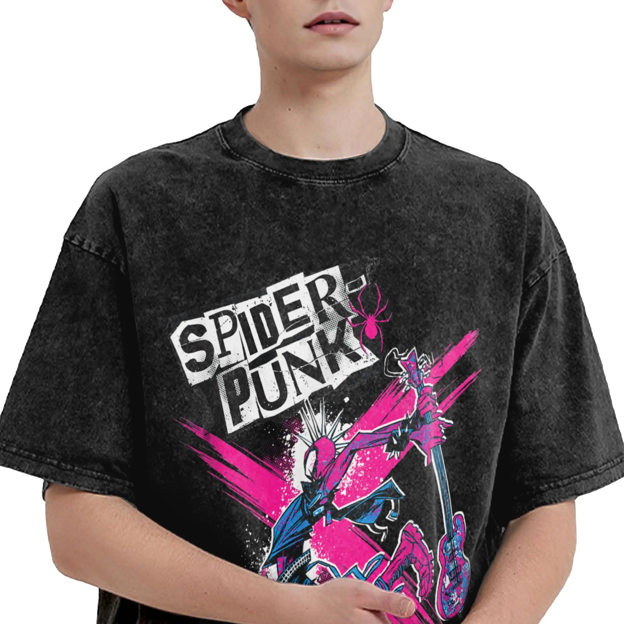 T-Shirt Spiderman - Spider Punk