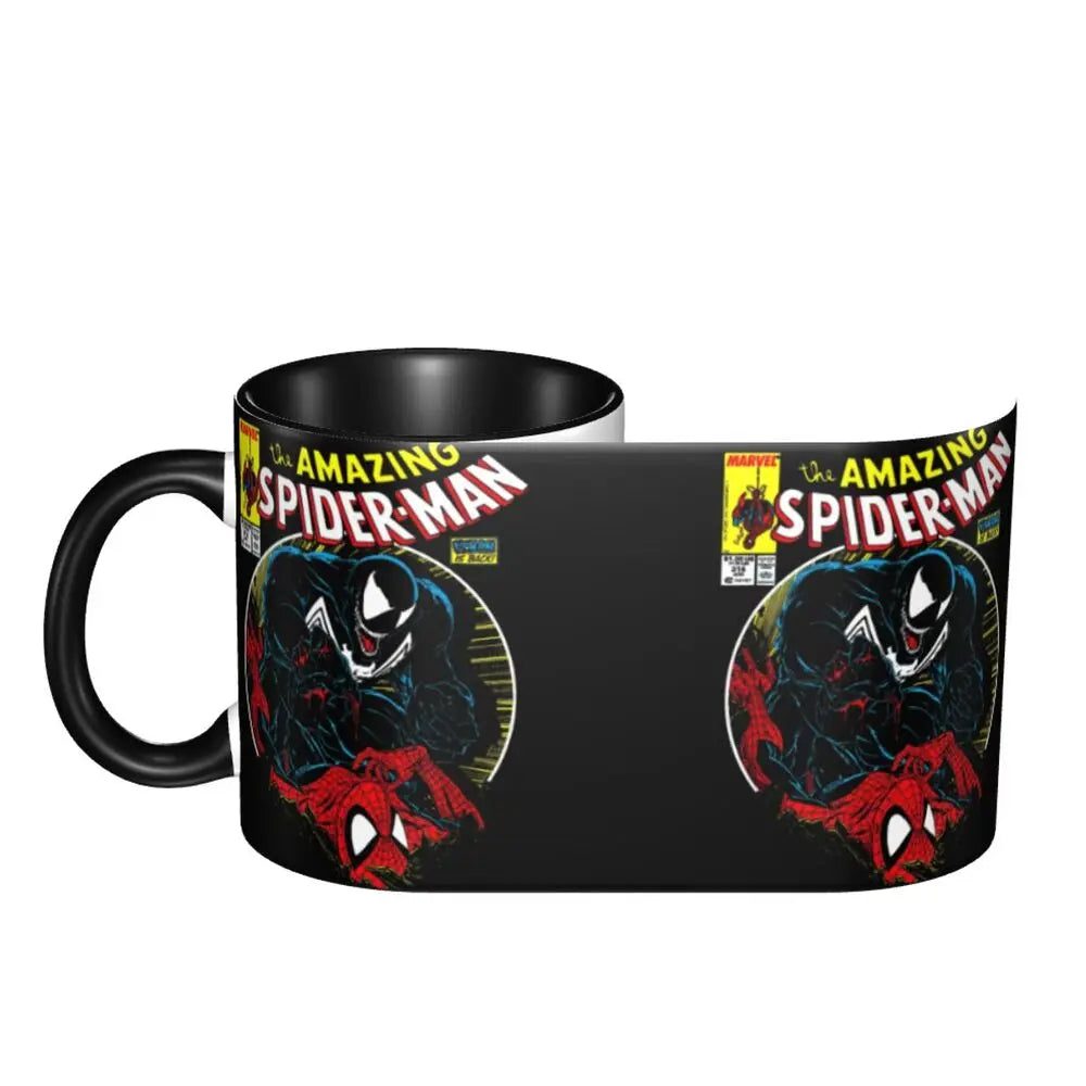 Mug Spiderman sur une Toile