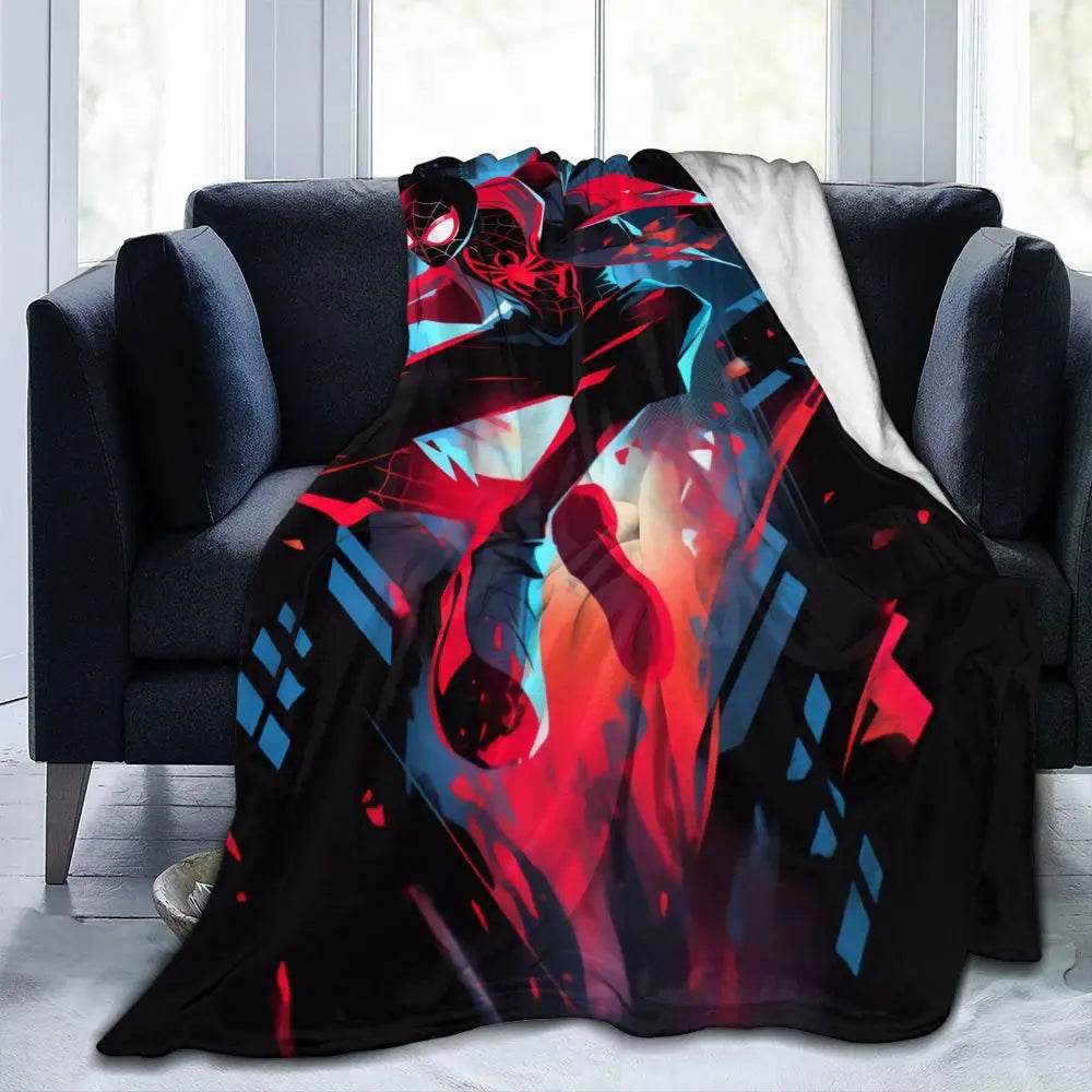 Plaid Spiderman Miles Morales Graffiti