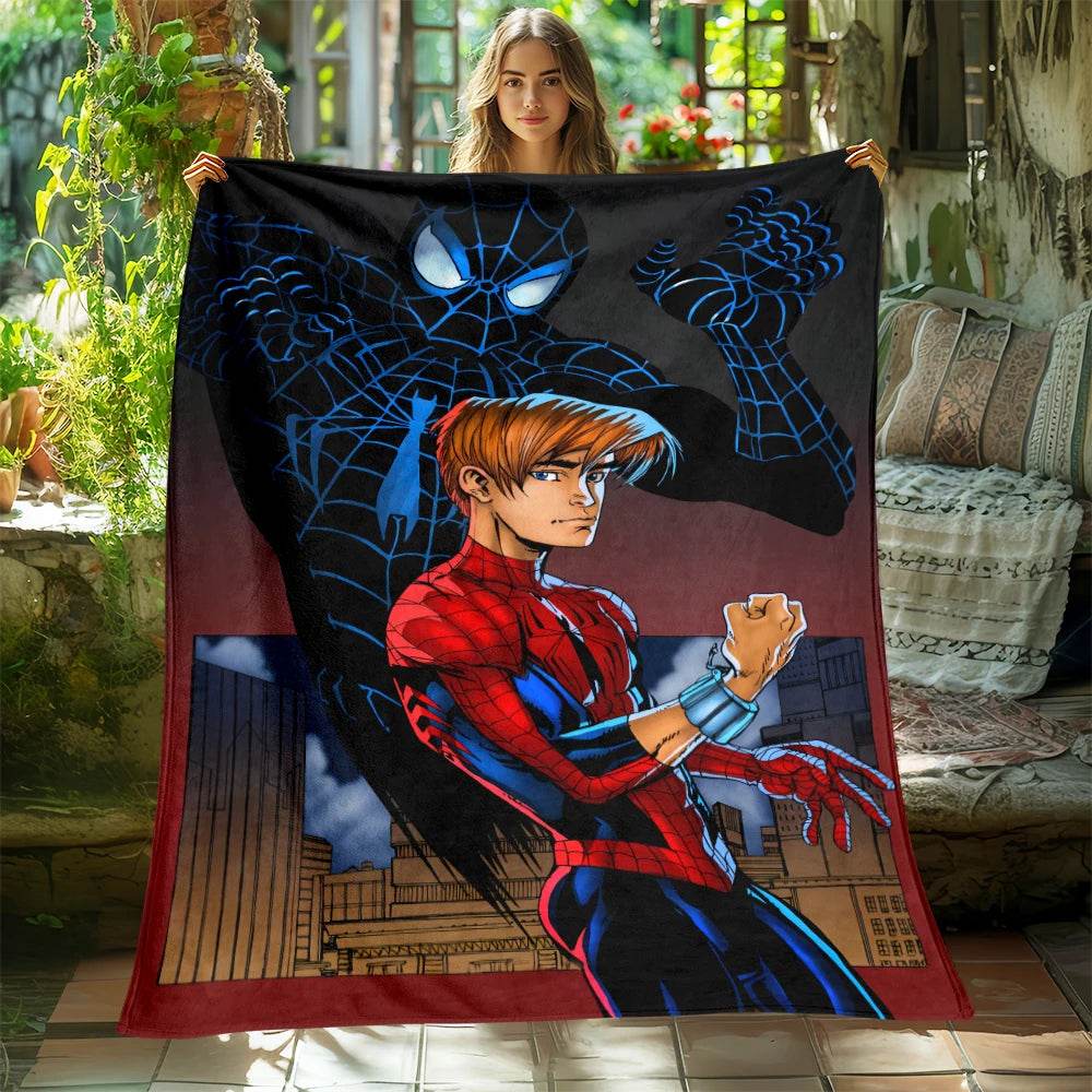 Couverture Plaid Spiderman - Spiderpunk