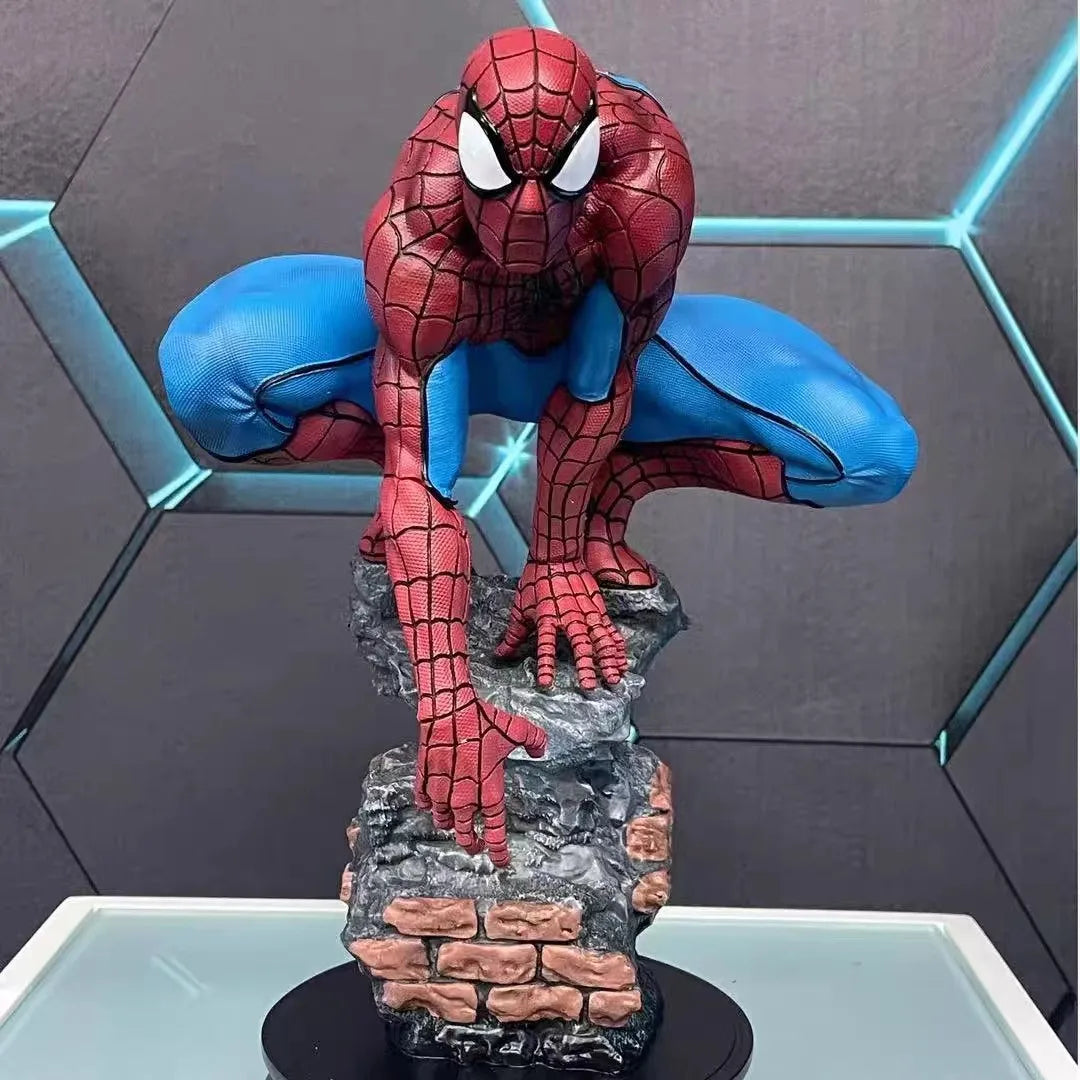 Figurine Spiderman - Position Accroupie Classique