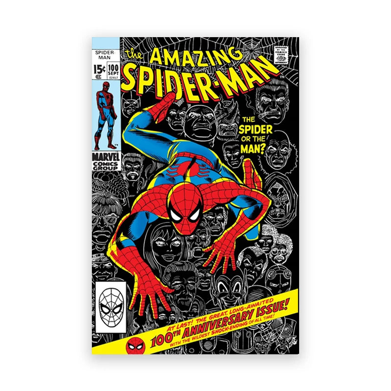 Poster Comics Spiderman en Combat