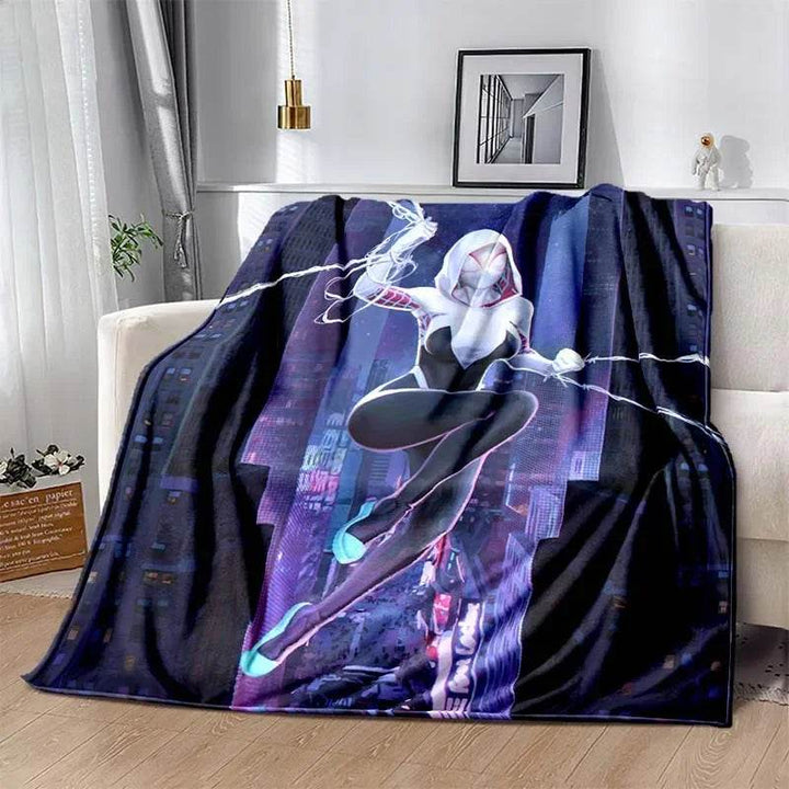 Plaid Spiderman - Spidergwen de Nuit
