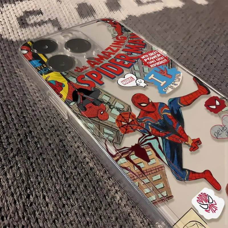 Coque Antichoc Spiderman Bande Dessinée